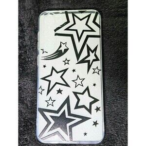 NWT  Wihytec Samsung S23 Ultra Black and White Star Design Phone Case